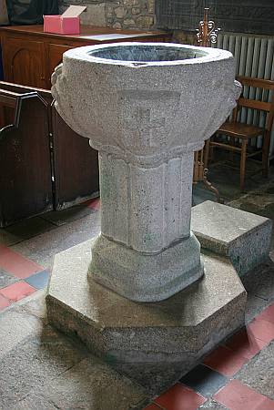 St Buryan - The Font